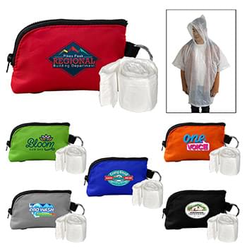 RPET Zip Around Poncho Pouch